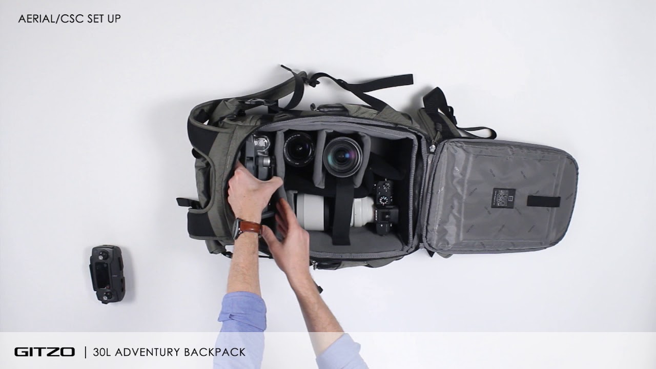 Gitzo Adventury Photography Backpack | Medium Capacity: 30L | Tutorial Video
