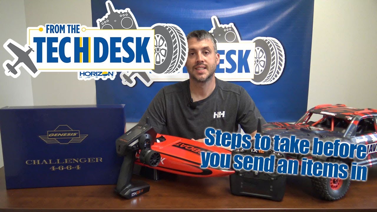 From the Tech Desk: Steps to take before you send an items in for service.