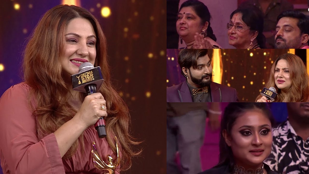 Priyanka Upendra Stealing Many Hearts With Her Mesmerizing Speech | Chittara Star Awards 2022