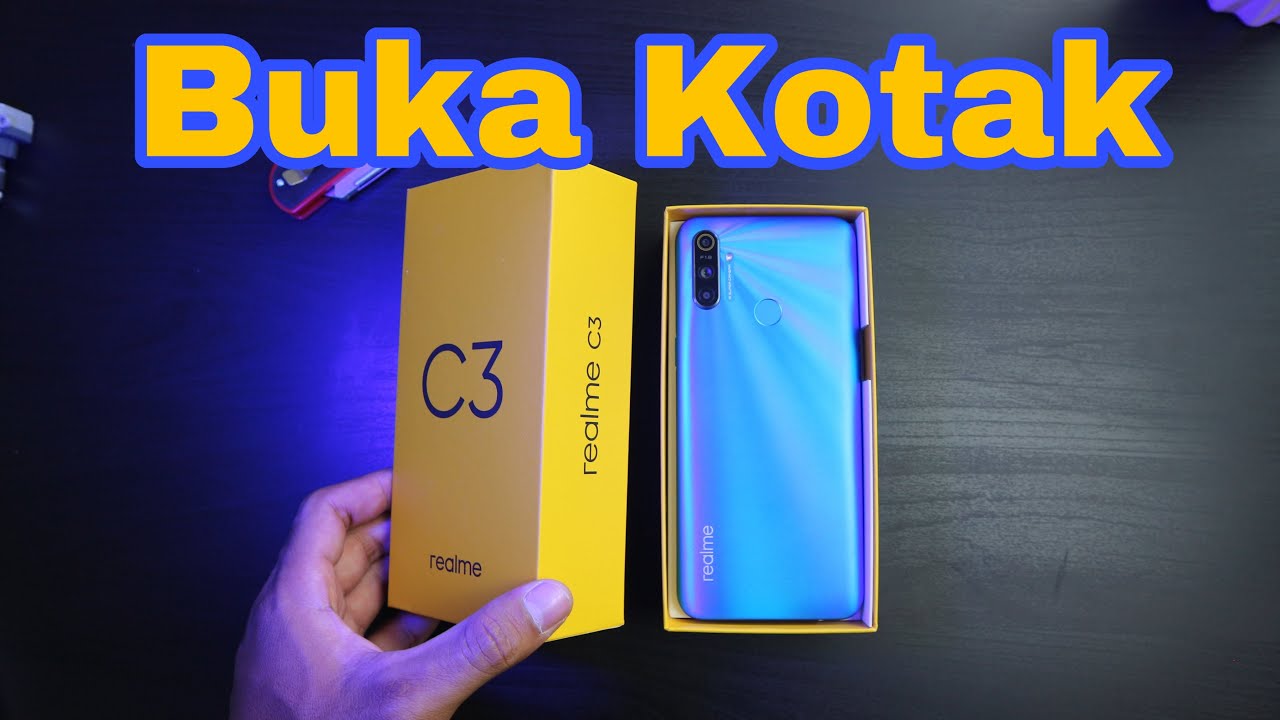Unboxing realme C3 : The King of “kelas permulaan” 🔥(RM499)