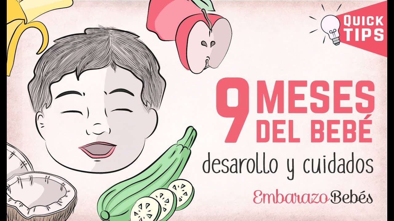 NOVENO MES del bebé | 9 MESES | Desarrollo y cuidados 🏠✅