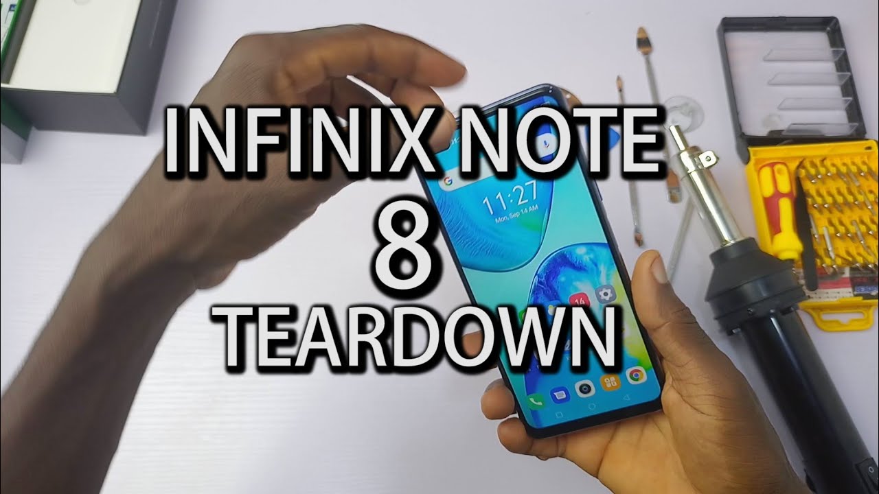 Infinix Note 8 Teardown: One Component is Missing