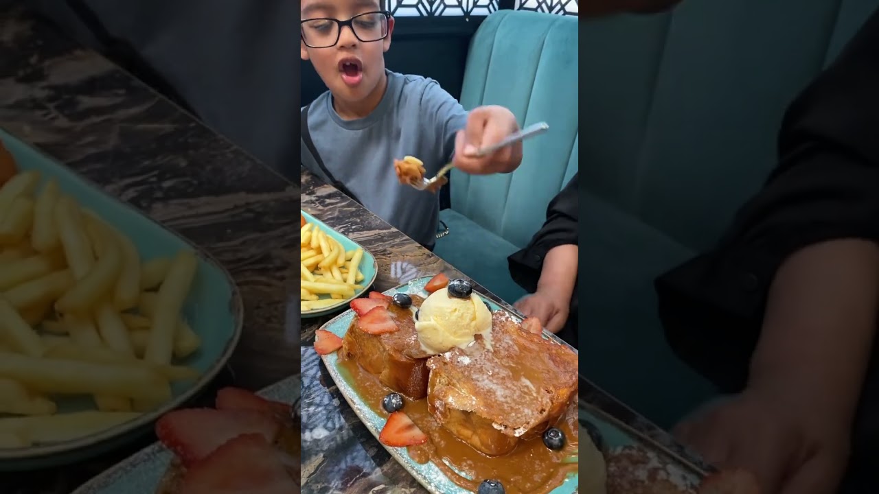 More Food - Biscoff French Toast with Vanilla gelato