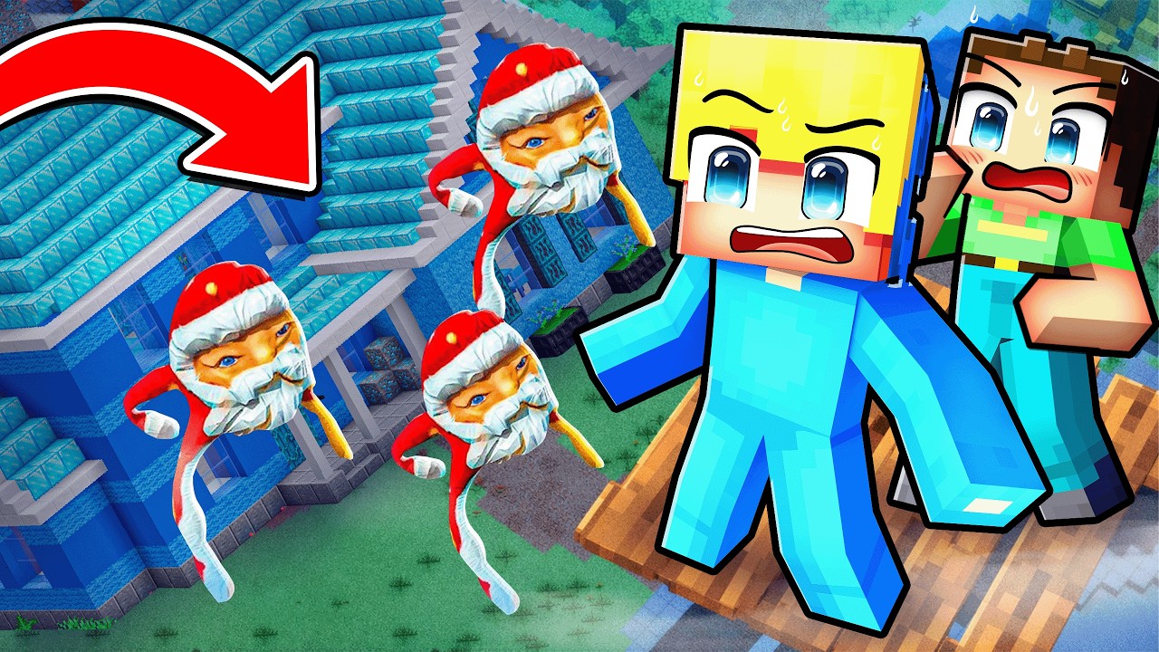 Ich baue eine SICHERE BASE, um mich vor GOO GOO GAGA zu verstecken!