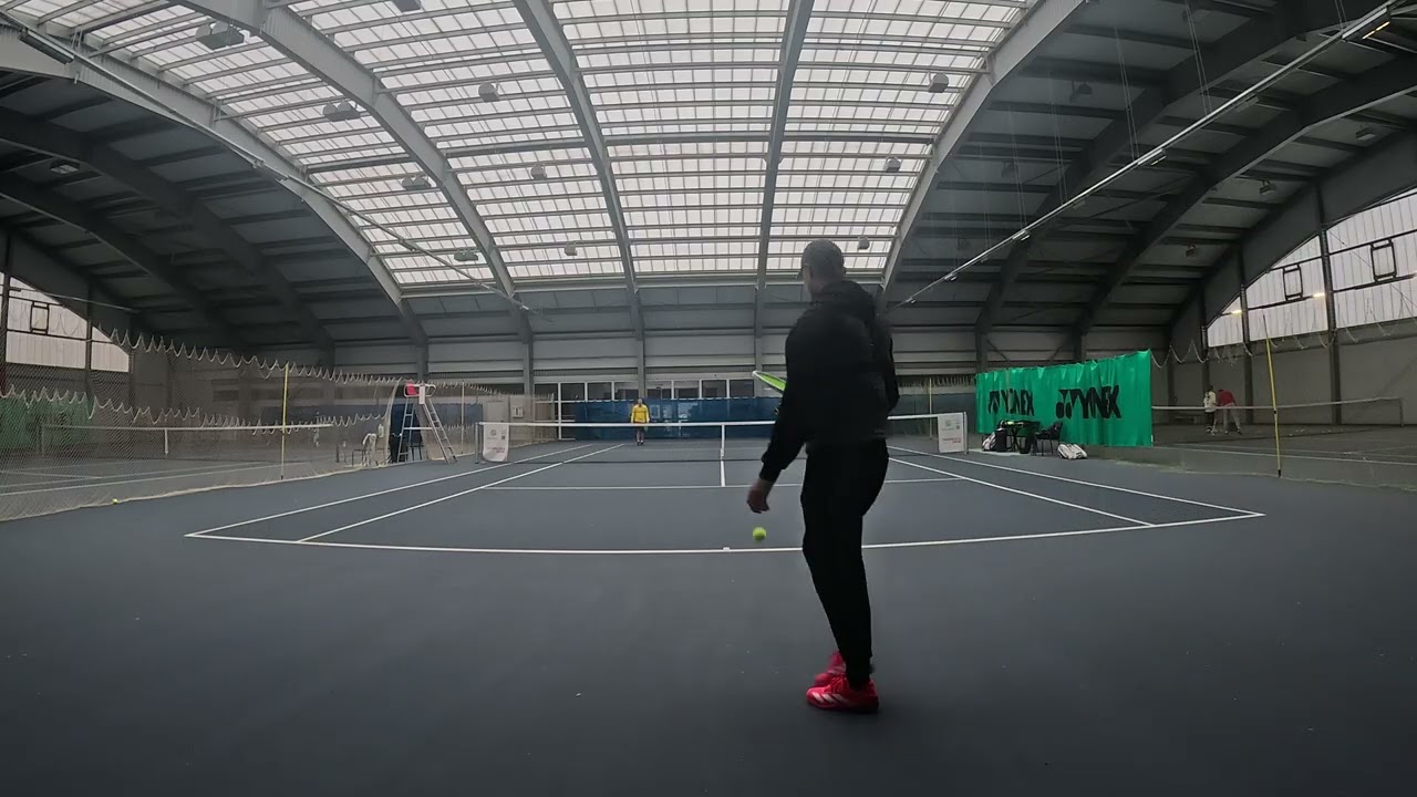 Double tennis amateur fun games