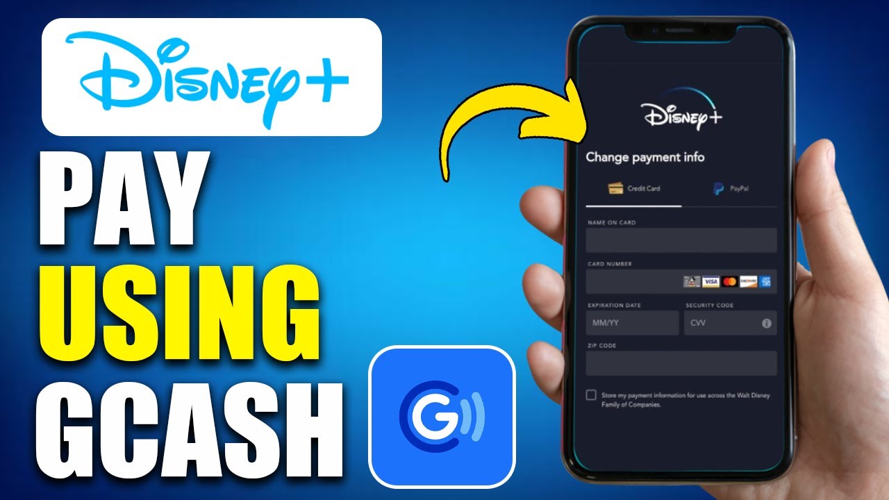 Как оплатить Disney Plus с помощью GCash
