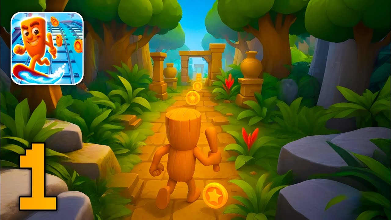 Brainrot Runner: Subway Rush Gameplay Walkthrough Part 1 (iOS, Android)