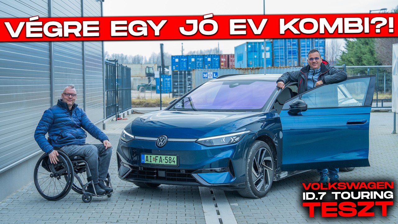 A LEGKOMOLYABB elektromos KOMBI?  - Volkswagen iD.7 Tourer (Garázs Ep. 1049.)