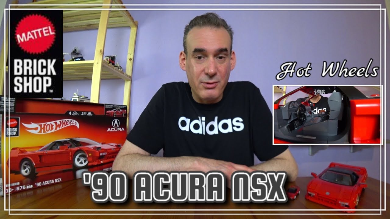 Mattel Brick Shop I  Hot Wheels ´90 ACURA NSX - bin Gespannt was Mattel drauf hat! 😃