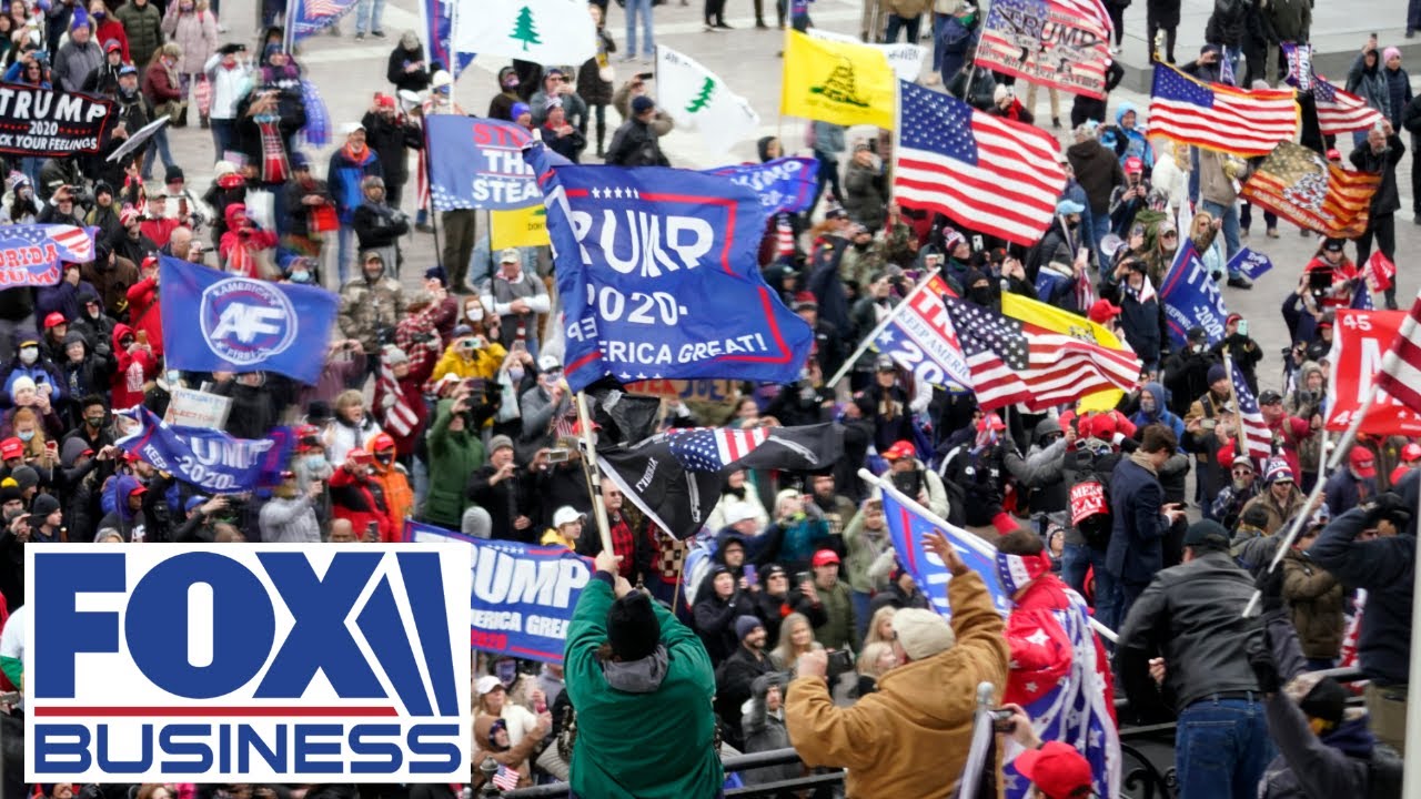 Violent protesters storm Capitol building