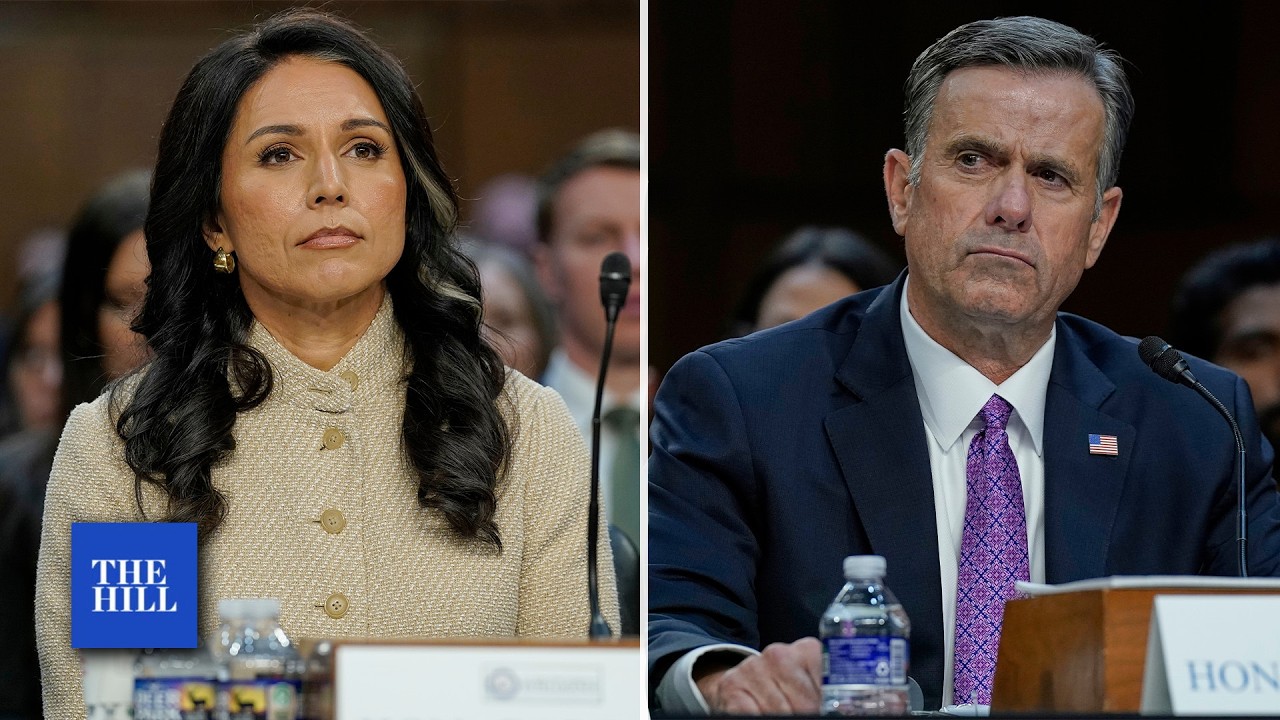 Happening NOW: Gabbard, Ratcliffe Face House Panel On Threats Amid Iran Conflict