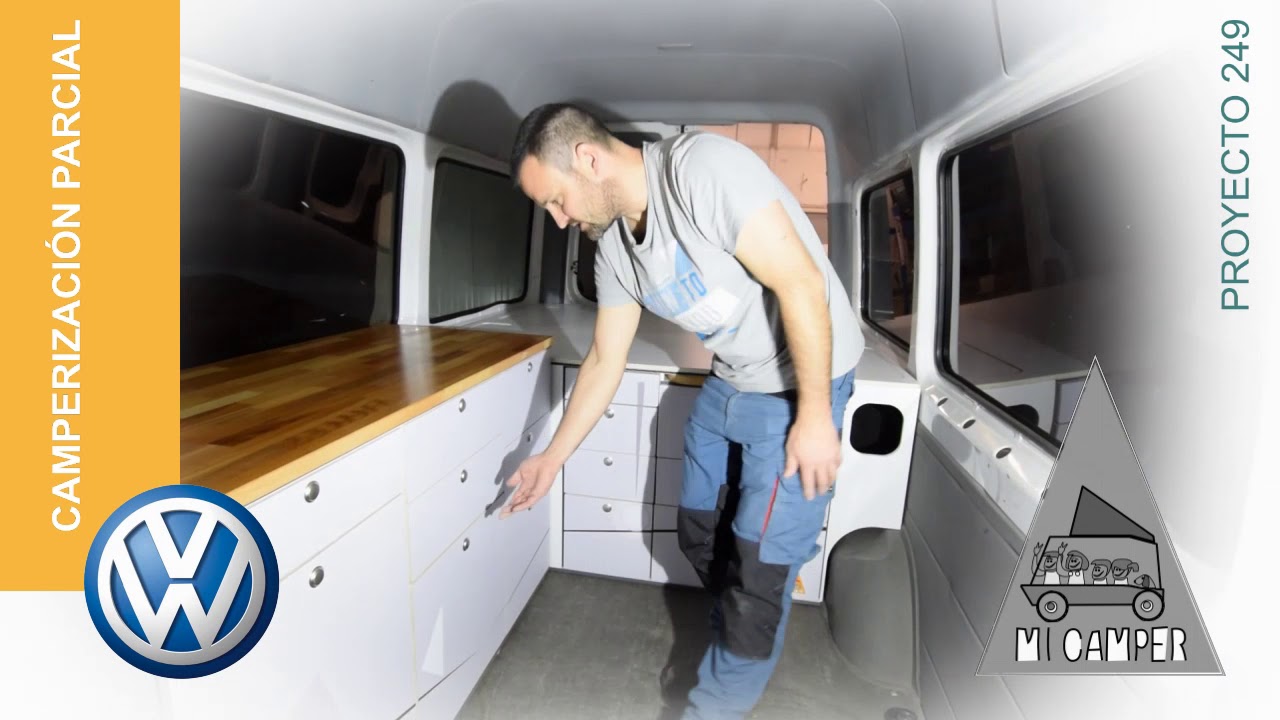 Volkswagen crafter camper Camperizacion parcial