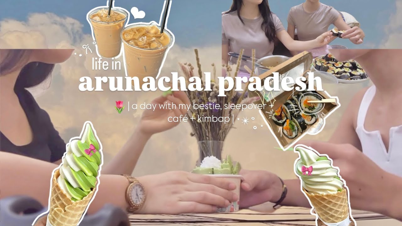 🍵simple joys with my bestie ⋆˚꩜｡ |sandwiches, matcha ice cream & kimbap night | VLOG| INDIA | 🌷🩵