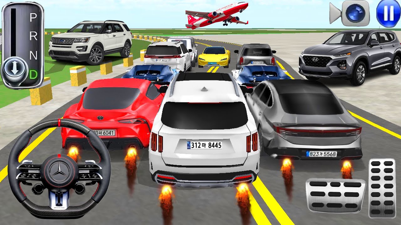 Toady i driving Mercedes suv car - 3d car driving class games 2026 - andorid ios car gameplays 