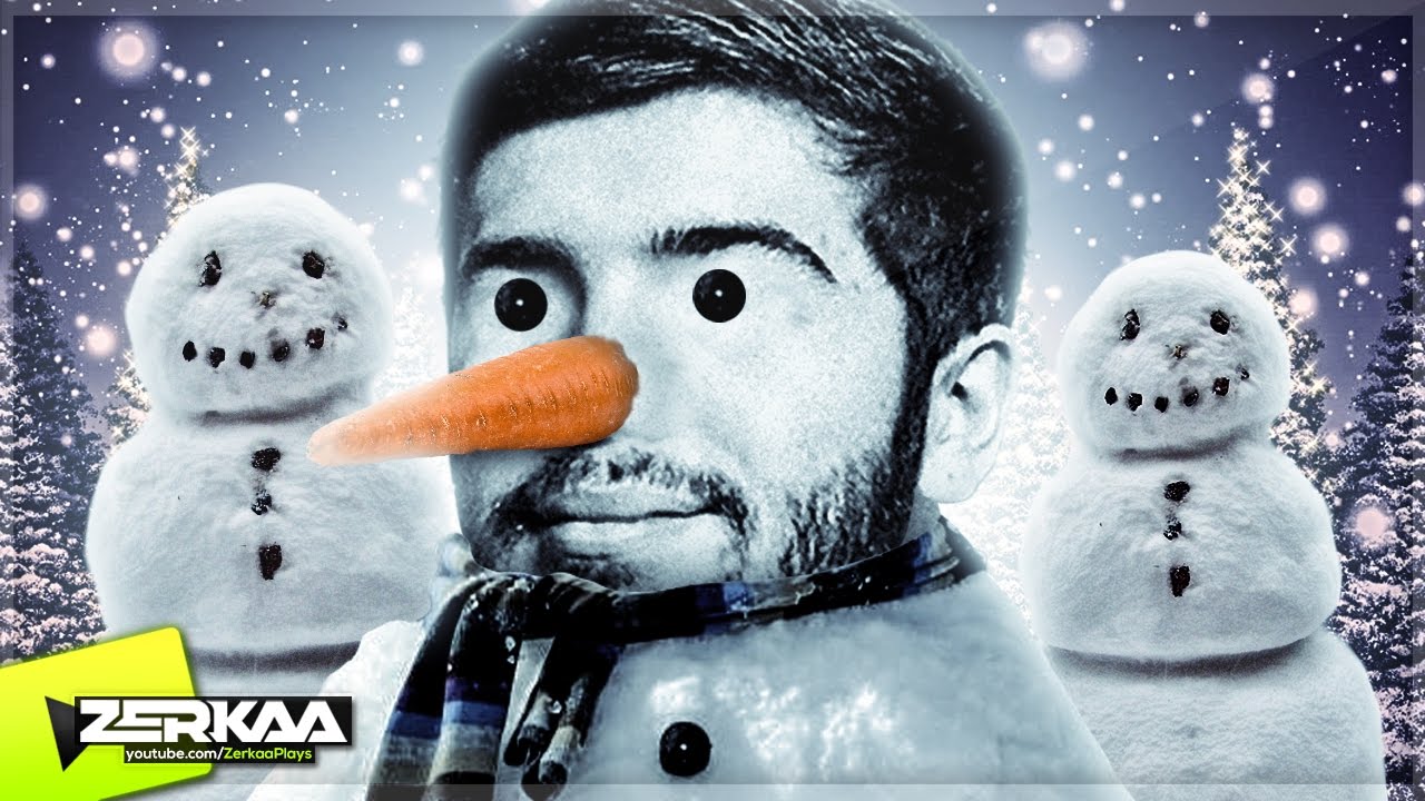 BECOMING A SNOWMAN (Garry's Mod Prop Hunt)