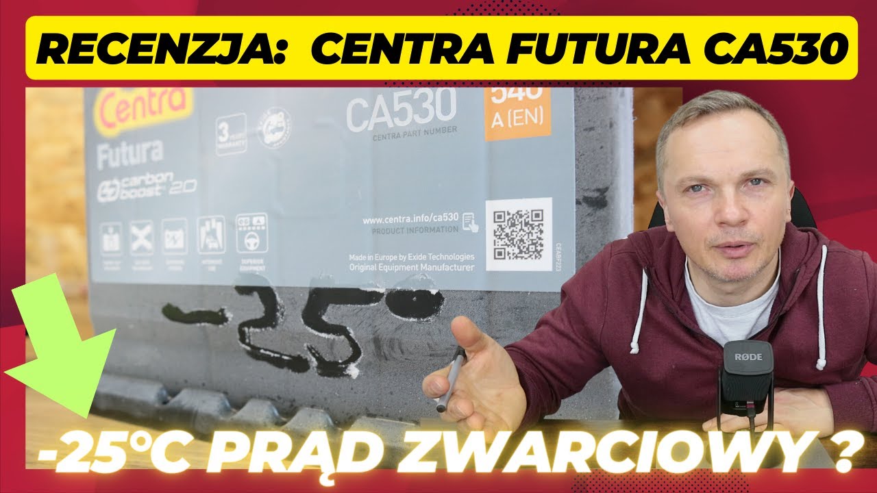 Centra Futura CA530 Recenzja Akumulatora. S5E028