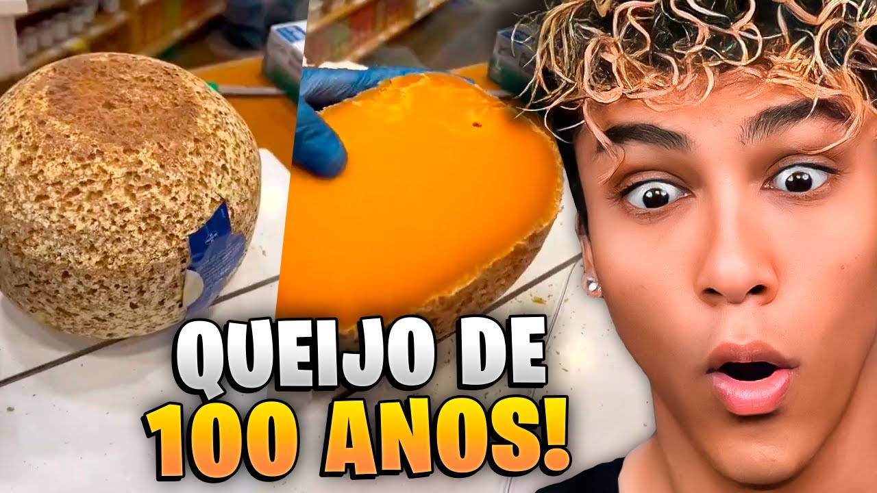 ESSE QUEIJO TEM 100 ANOS E CUSTA 1 MILHÃO DE REAIS!