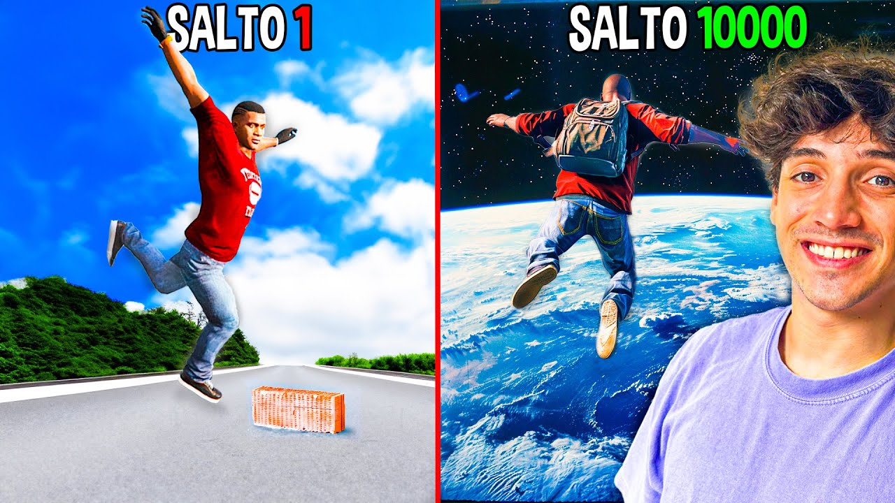 🔴GTA 5 pero Cada vez SALTAS mas ALTURA🔴