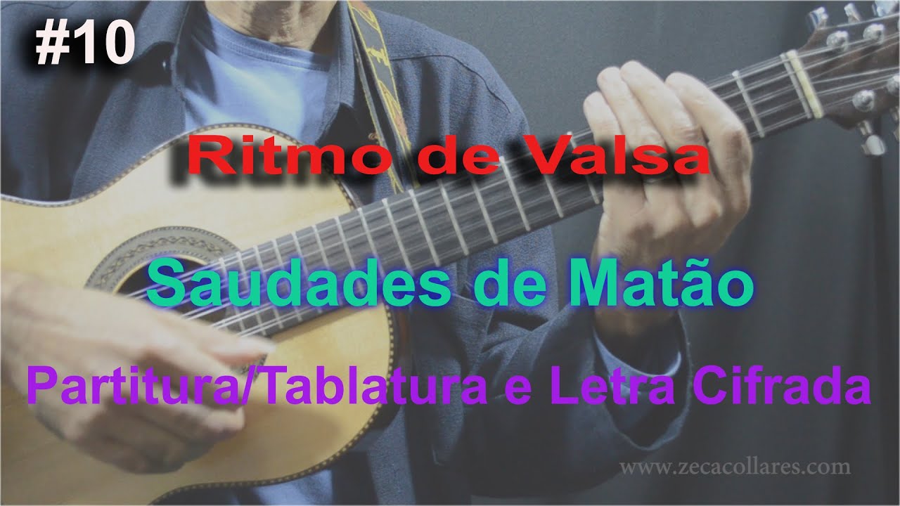 Vìdeo10: Ritmo de Valsa: Saudades de Matão -Galati/Antenóges Silva/Raul Torres