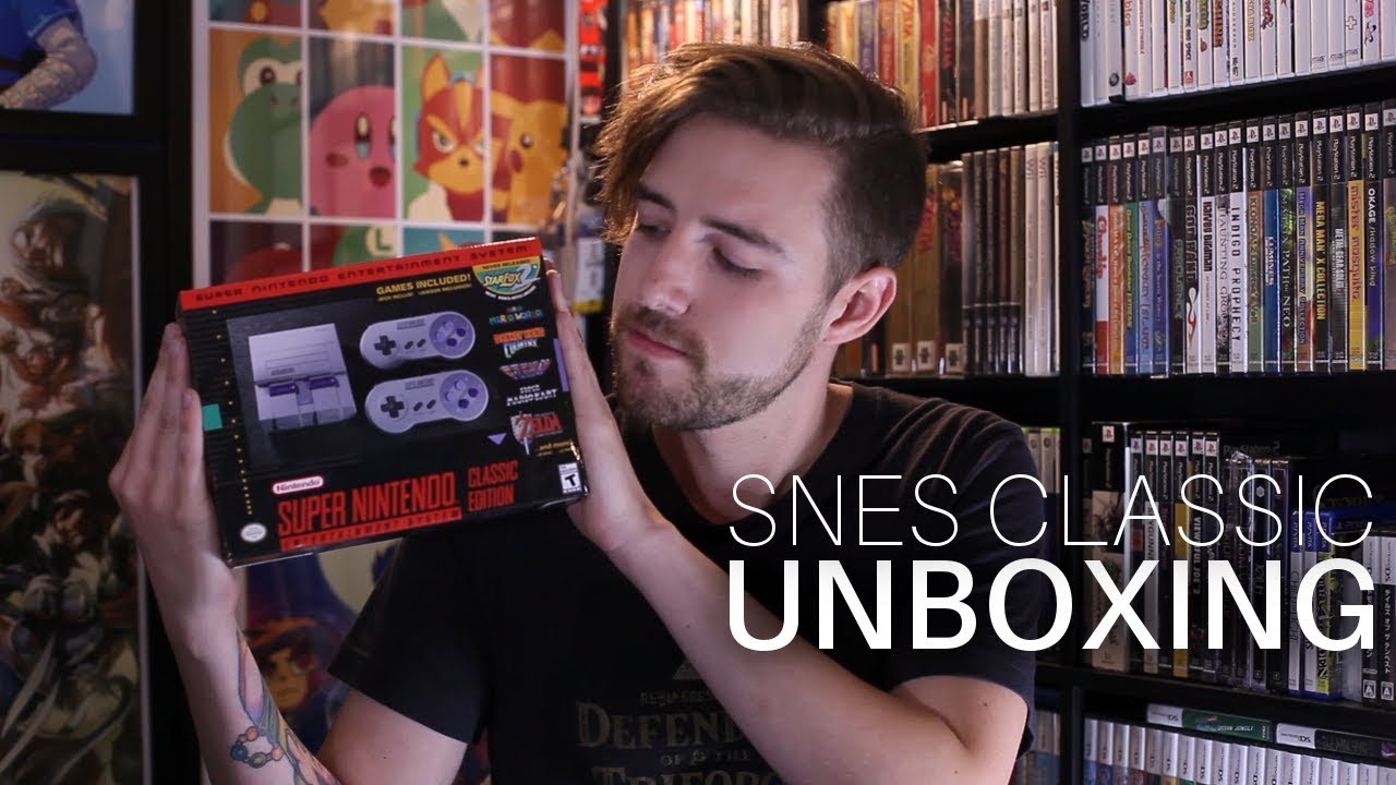 SNES Classic Edition Unboxing