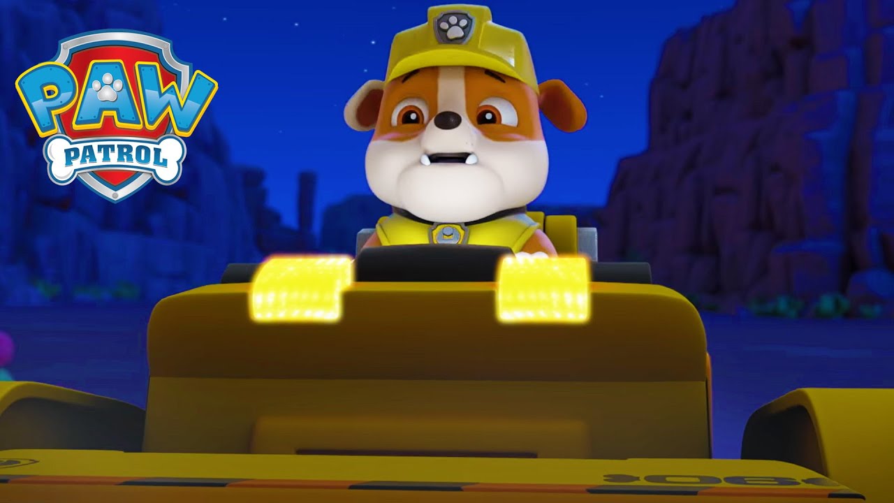 Rubble Sees a Ghost! 👻  - PAW Patrol - Cartoons for Kids