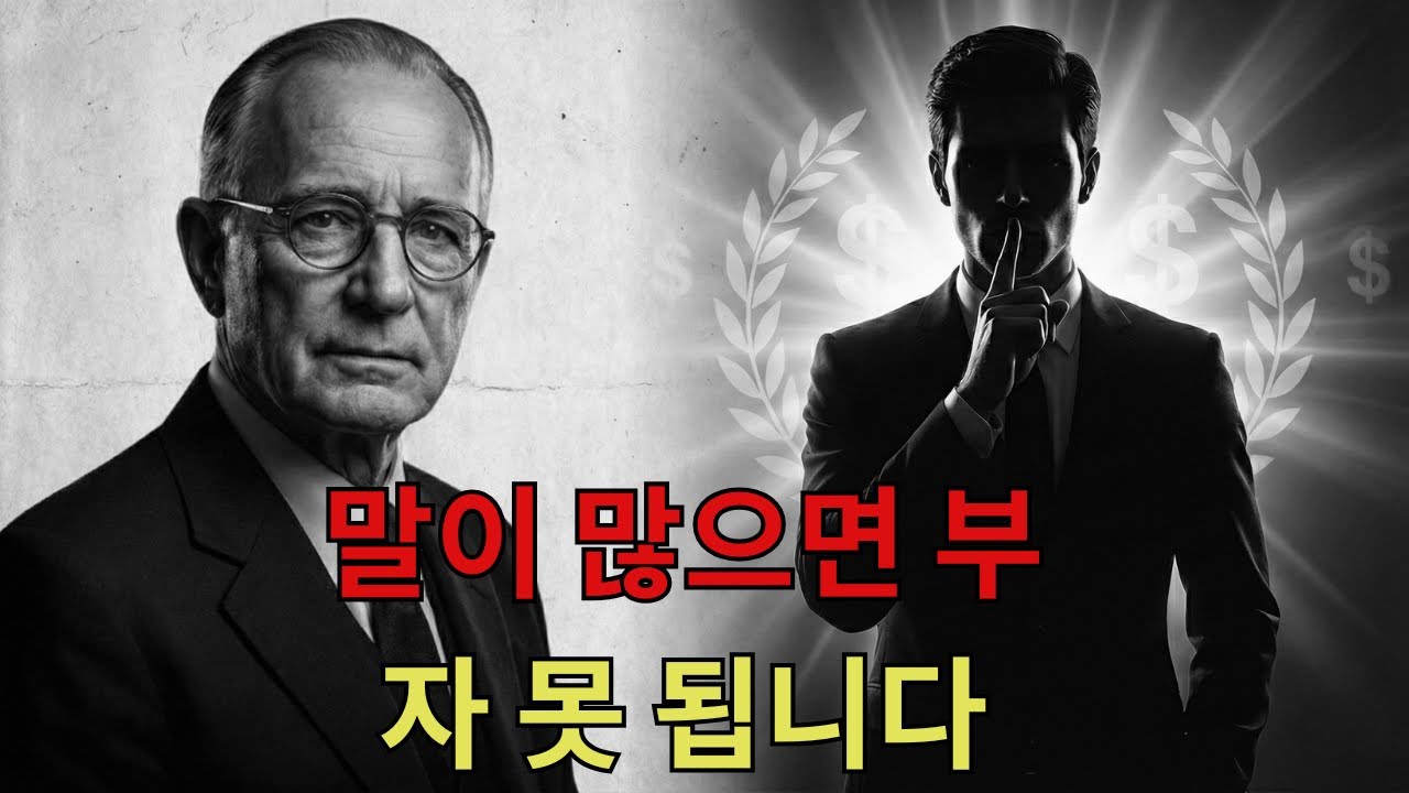 말을 너무 많이 하면 절대 부자가 될 수 없습니다 | 나폴레옹 힐