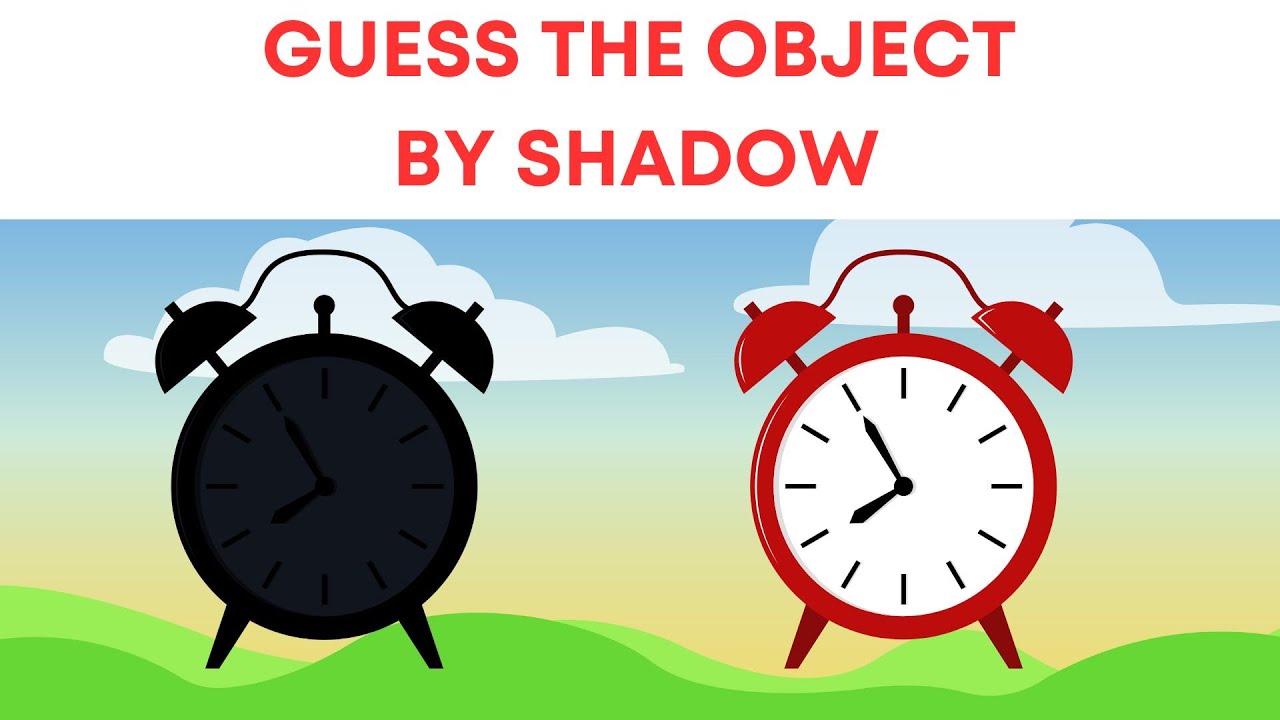Can You Guess the Object by Its Shadow? | Fun Shadow Game for Kids | Educational Quiz