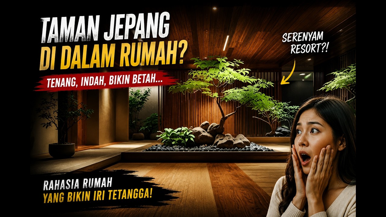 Inspirasi Garden Indoor Japanese Modern yang Bikin Rumah Lebih Adem & Elegan