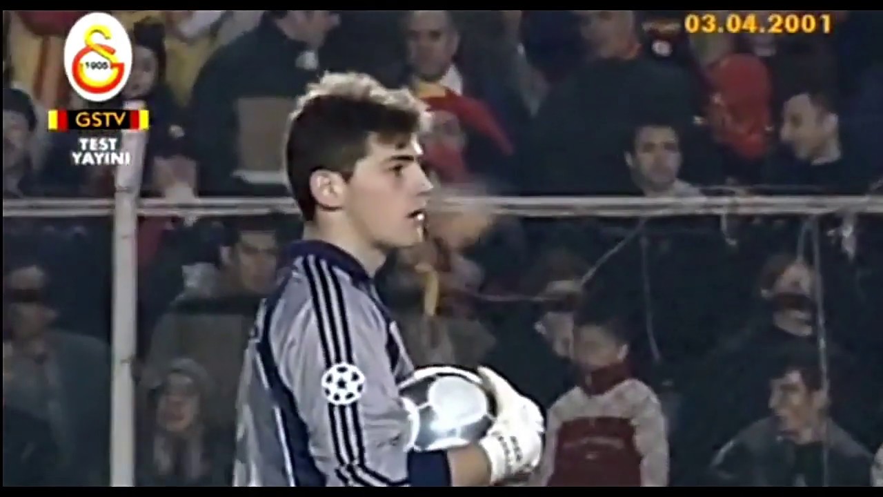 Iker Casillas Vs Galatasaray Away UCL (Quarter-Final) 2000/01