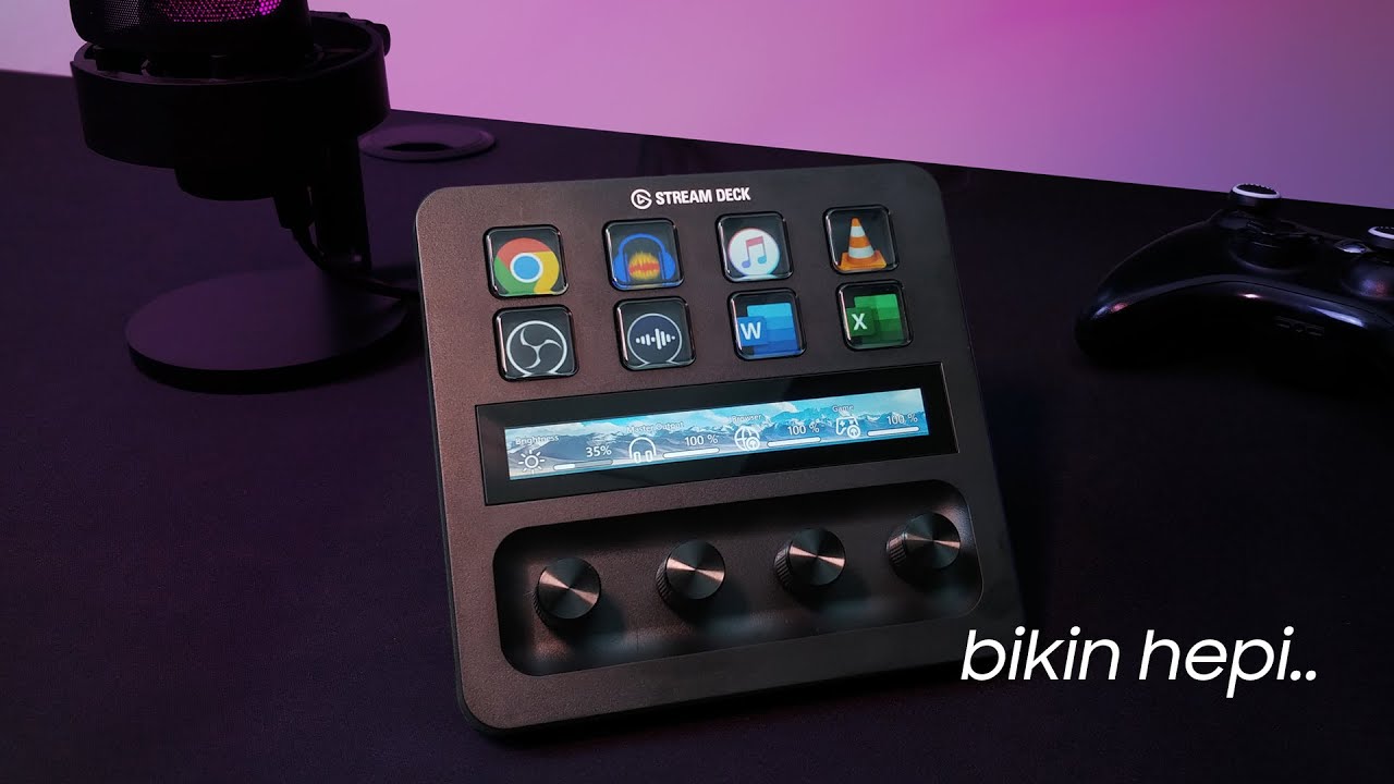BUAT STREAMER DAN CONTENT CREATOR | Device Canggih Buat Nambah Produktifitas | Elgato Stream Deck +