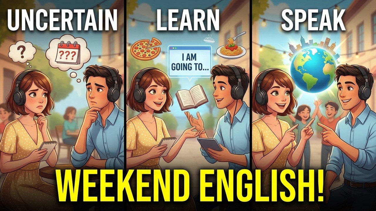 Weekend Plans in English | English for beginners | English Podcast