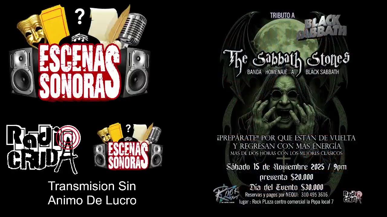 Escenas Sonoras 7 Noviembre 2025