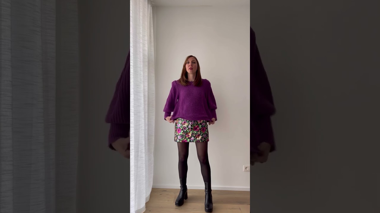 Une astuce pour porter un gros pull sur une jupe ✨ #conseilenimage #formationconseilenimage