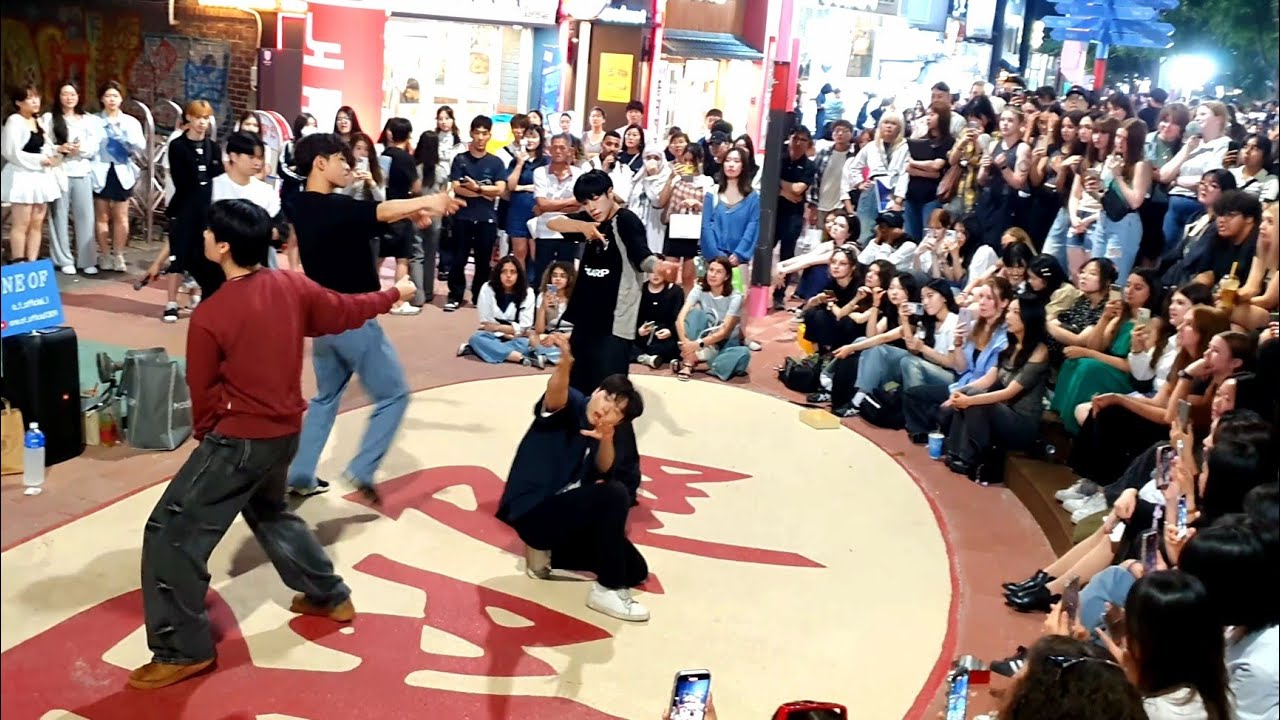 [STREET ARTIST] ONE OF. INTERACTIVE HONGDAE BUSKING. 240611.
