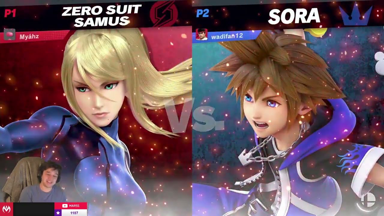 Marss (Zero Suit Samus) vs Wadi (Sora, MewTwo) | 16 Mar '23