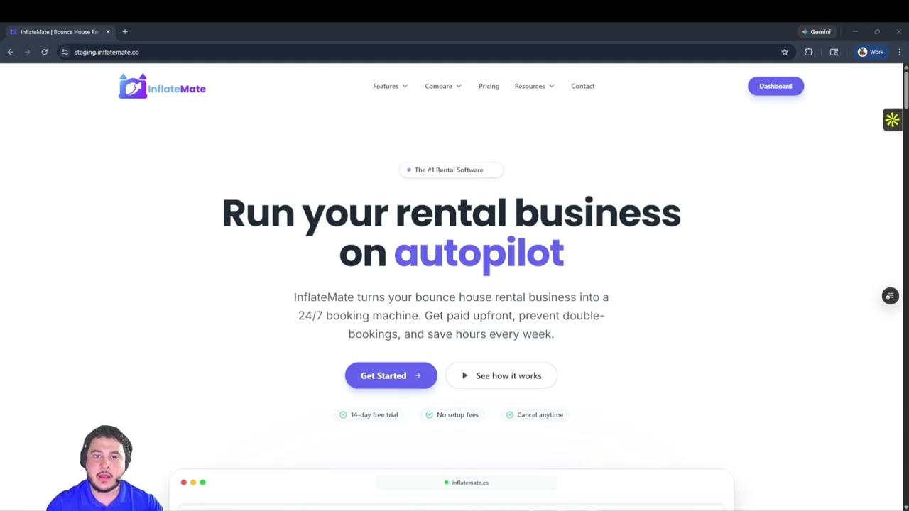 InflateMate Demo: All-in-One Software for Bounce House & Party Rental Businesses
