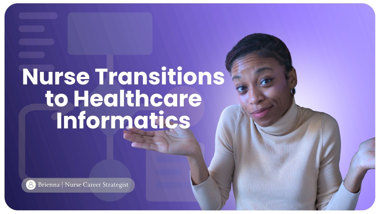 Nursing in Healthcare Informatics, Using your {{Minimum}} Experience