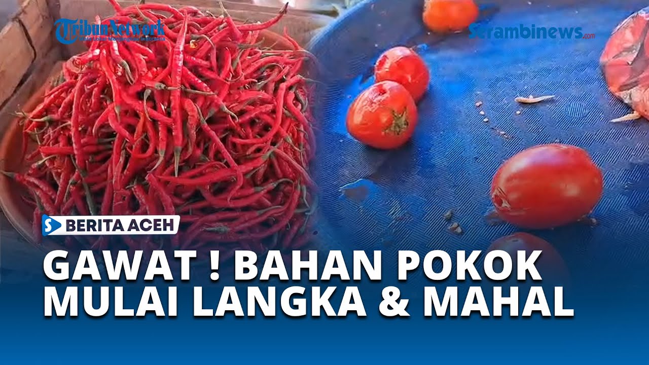 Stok Telur, Kol, hingga Tomat Mulai Langka, Cabai Merah Rp 250 ribu per kg