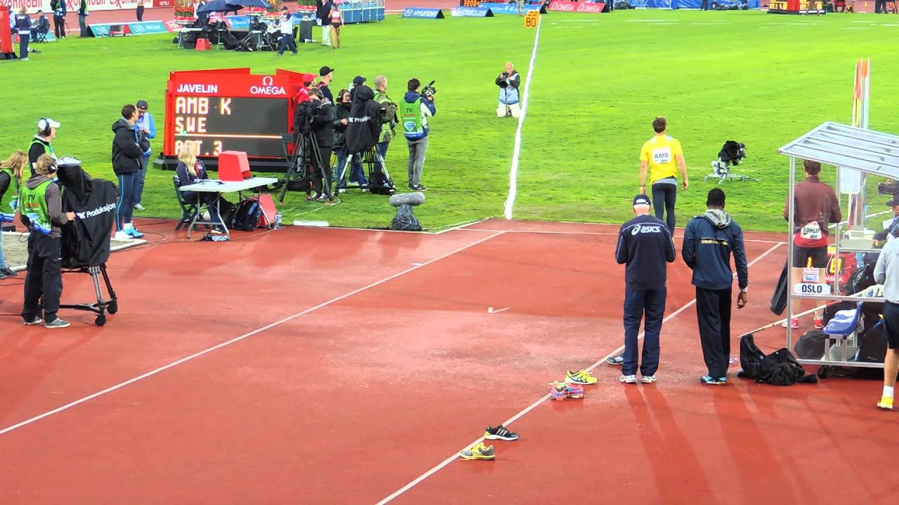 Kim Amb / Javelin Throw - 82.60m in Diamond League in Oslo 2013