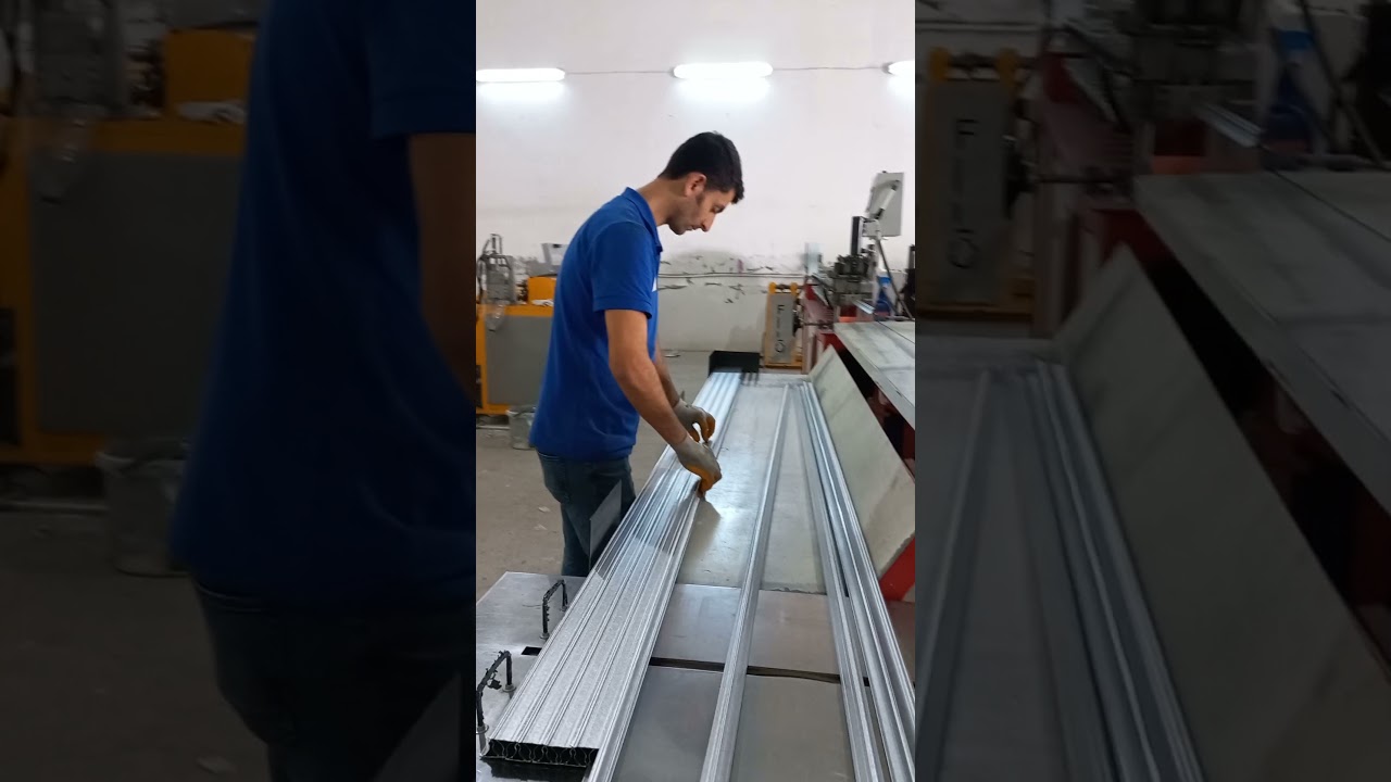 ANTAV METAL A.Ş ASMA TAVAN VE ALÇIPAN  PROFİL ÜRETİM HATTI