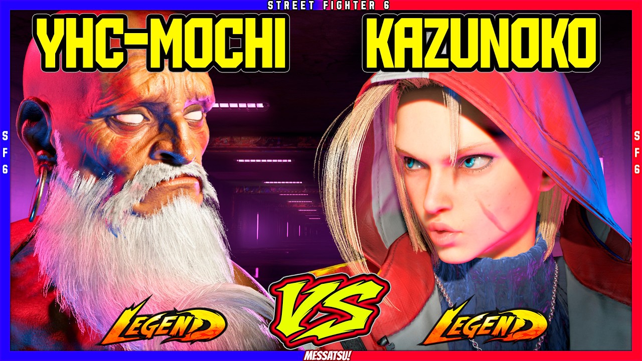 SF6 YHC-Mochi (Dhalsim) VS Kazunoko (Cammy)💥Messatsu!💥スト6💥Street fighter 6