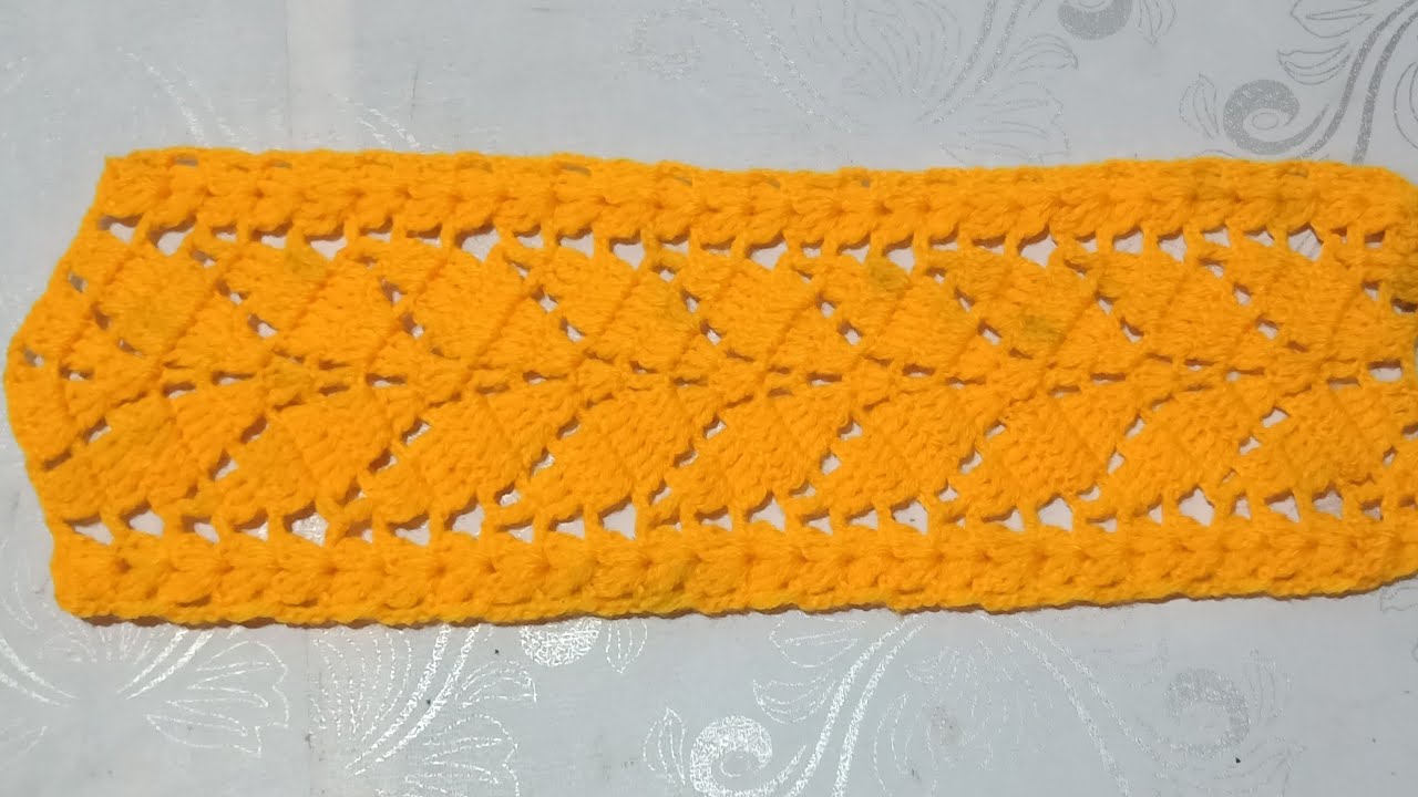 New toran patti design l how to make toran patti l toran ki patti l Crochet toran patti design💯