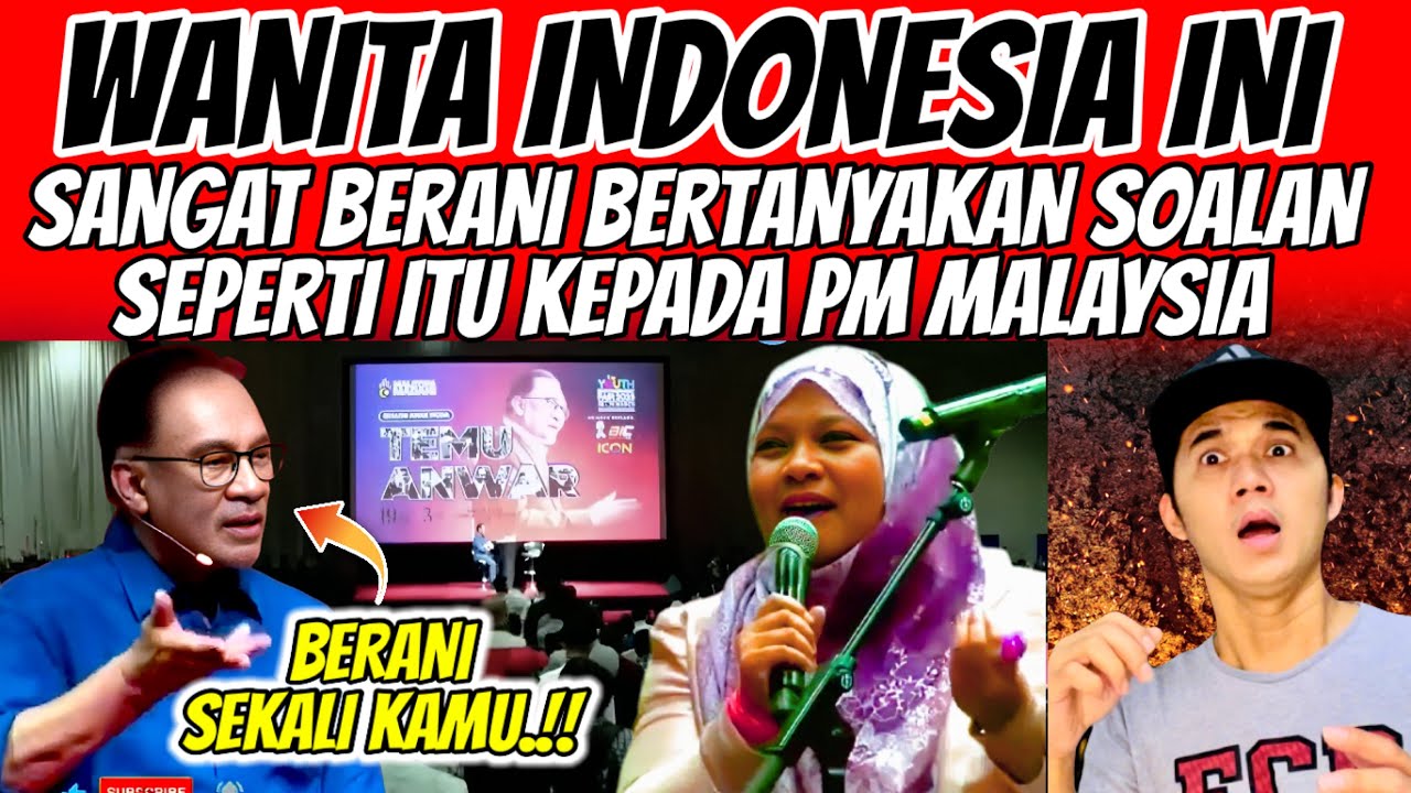 WANITA INDONESIA INI.!! Sangat Berani Bertanyakan Soalan Seperti Itu Kepada Perdana Mentri Malaysia