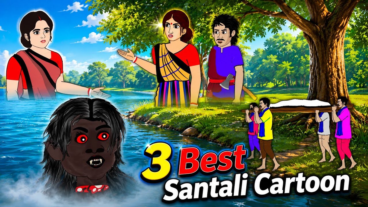 Top 3 Best Santali Cartoon 2026 // Folk Tales Cartoon # Santali Cartoon Video # A3 Santali Cartoon