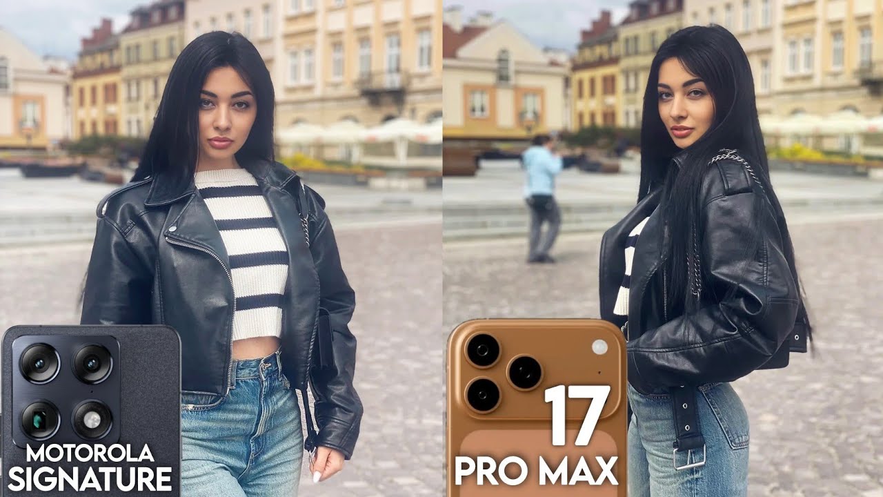 Motorola Signature VS iPhone 17 Pro Max Camera Test Comparison 