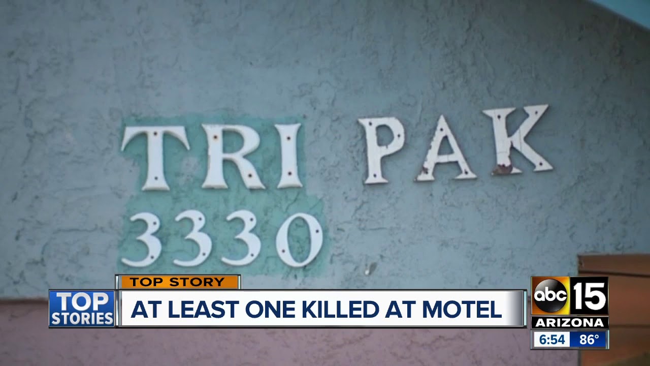 One killed at motel near 33rd Avenue and Buckeye Road
