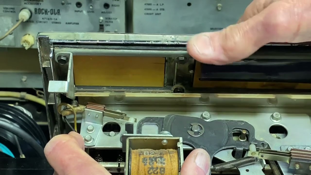 Why doesn't the third digit latch in a 70's Rockola