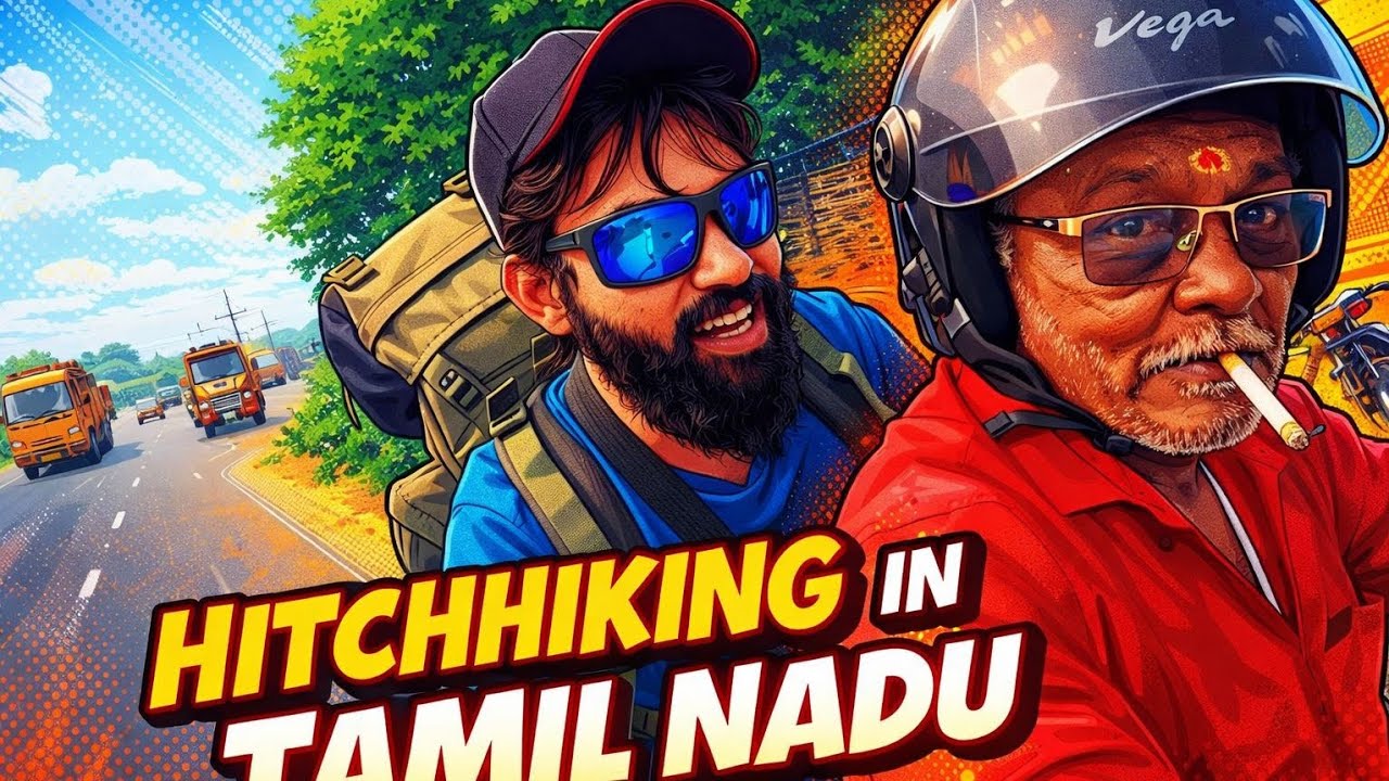 Hitchhiking In Tamilnadu | Kanyakumari To Rameshwaram Part - 2 | Solo Traveler 