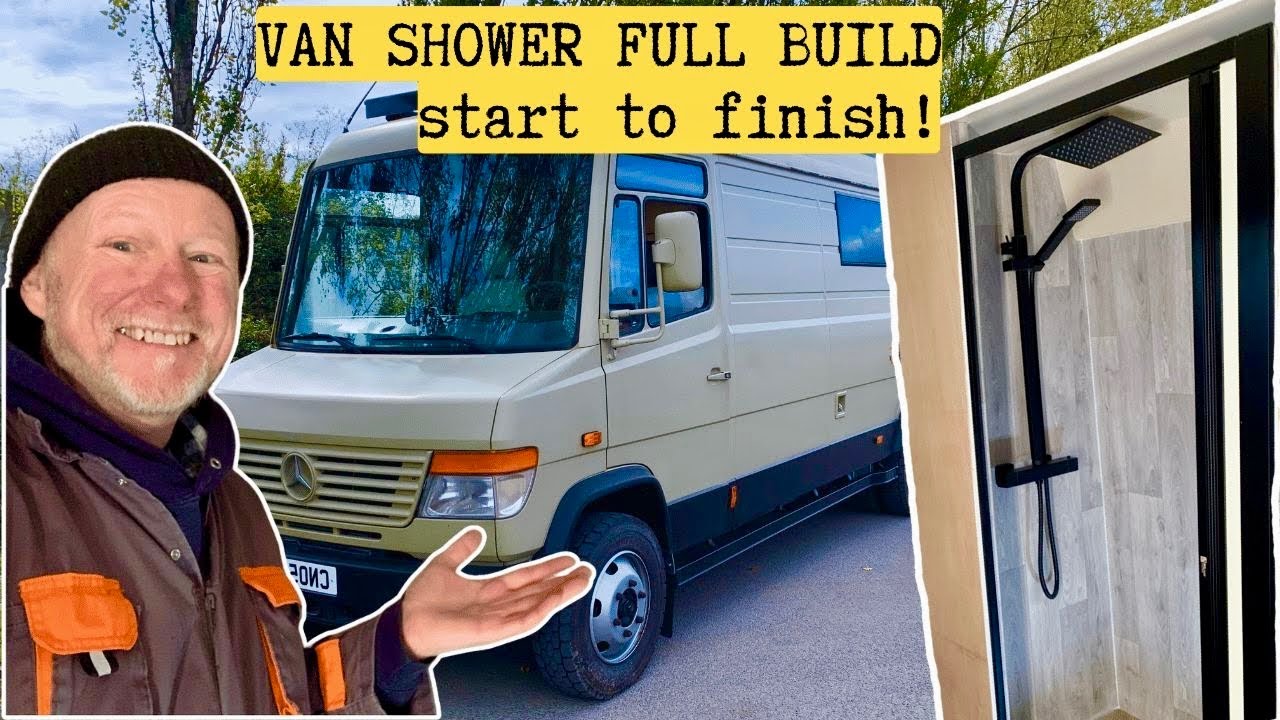 HOW TO Build a Shower in a Camper Van Conversion
