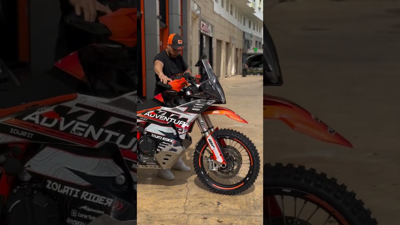 KTM 890 adventure - Keeping it ready for offroading